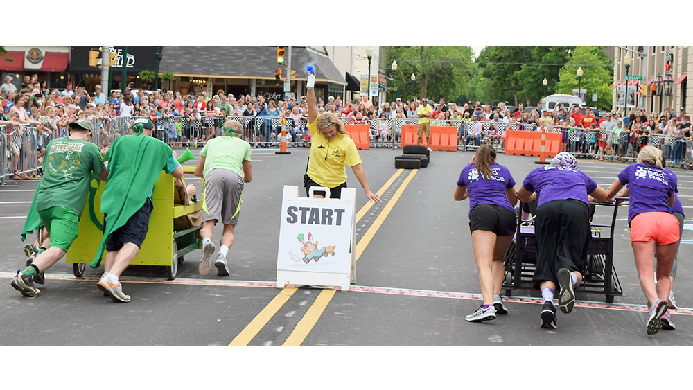 Noblesville organizations partner for eighth annual Darlington Bed Race