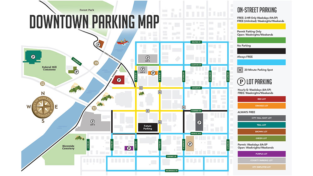 Noblesville unveils parking plan