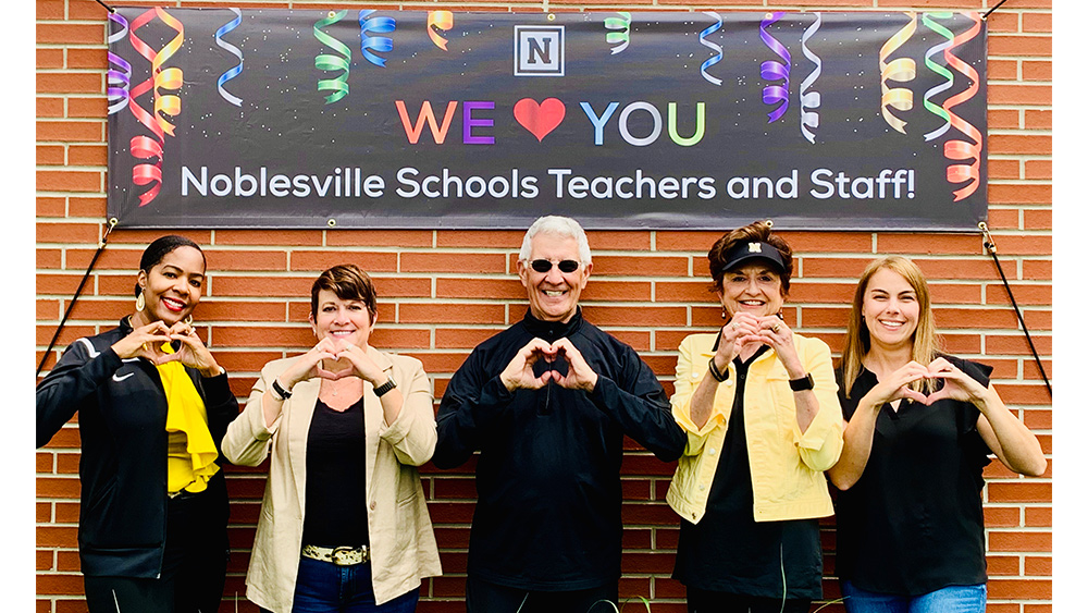 Noblesville School Board shows its appreciation for teachers, staff