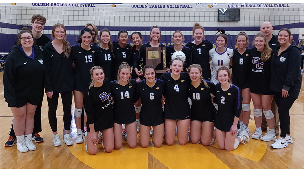 Volleyball: Golden Eagles win first sectional title