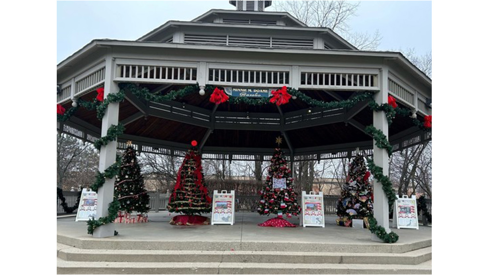 Carmel celebrates its Sister Cities with unique Christmas tree display