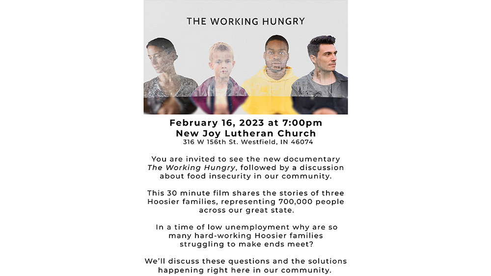 “The Working Hungry” documentary film to show in Westfield