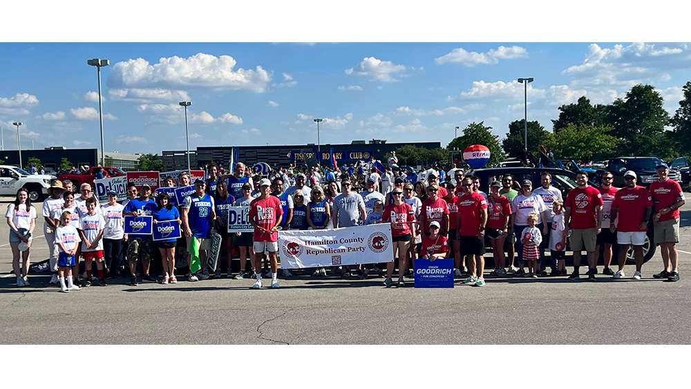 Republican Party on parade in Fishers