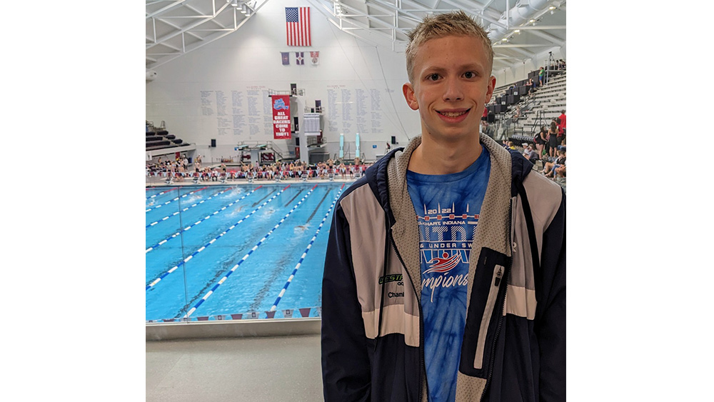 Westfield’s Will Chambley competes at USA Swimming Futures Championship