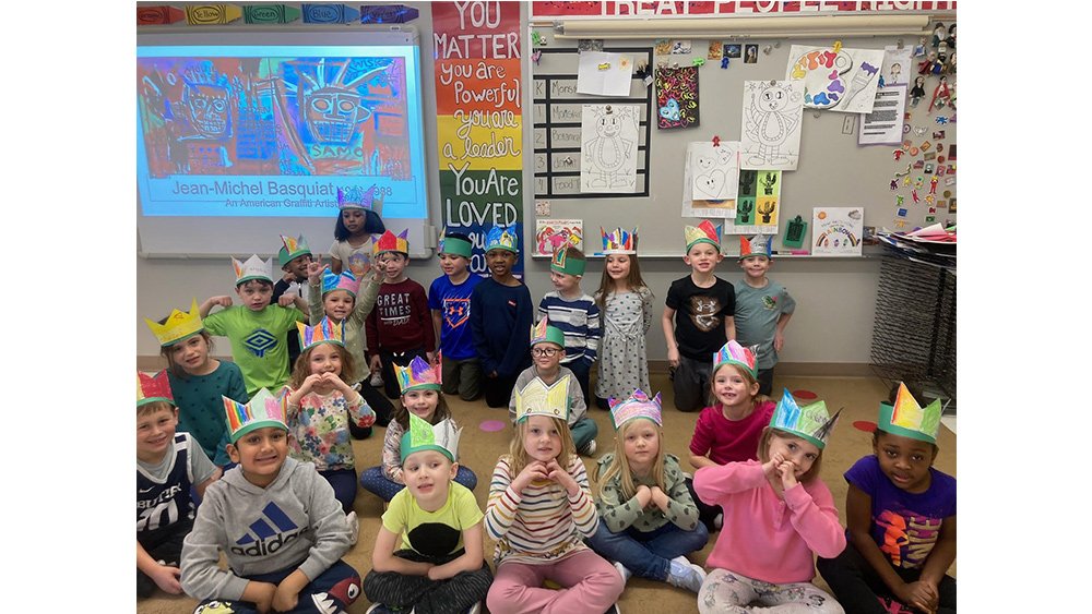 Neoexpressionism movement makes its way to Maple Glen Elementary School