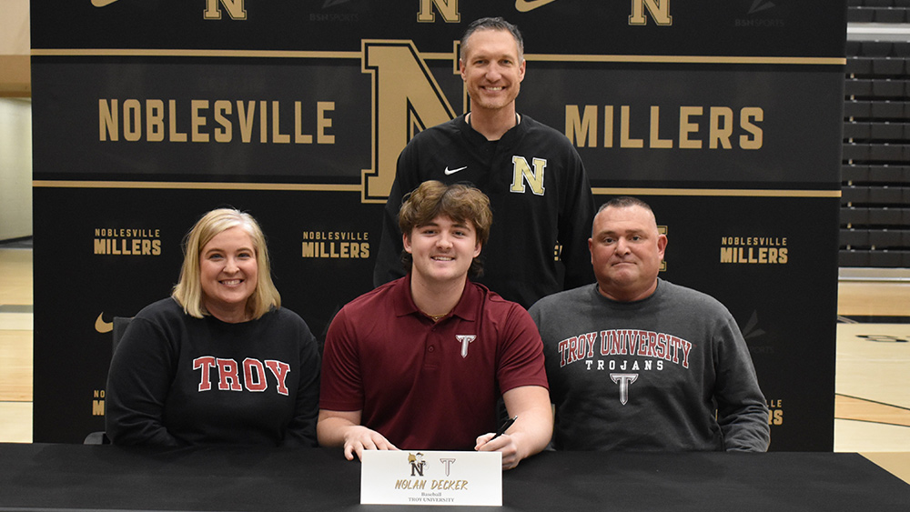 Noblesville’s Nolan Decker commits to Troy University baseball team