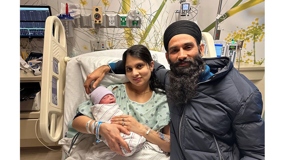 Franciscan Health Indianapolis welcomes first baby of 2025