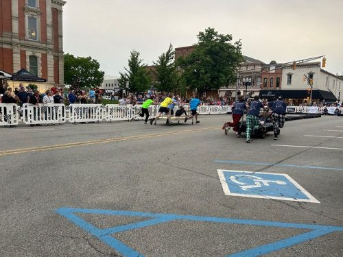 Bed-Race-2025_final race action shot