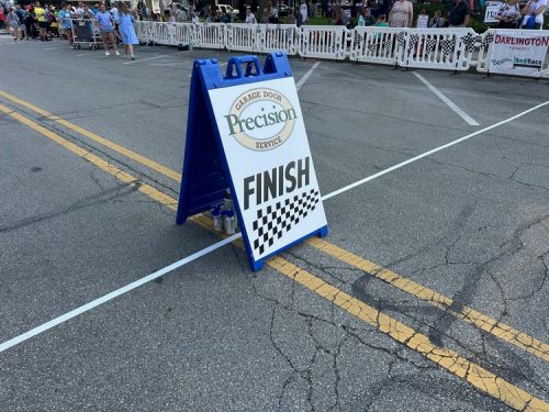 Bed-Race-2025_finish line sign