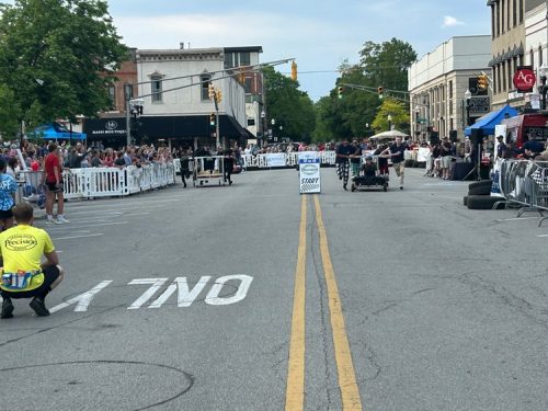Bed-Race-2025_racing shot 1