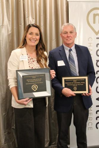 Community Organization of the Year- The Noblesville Boys  Girls Club (Becky Terry) ; Friends of Central Pool (Randy Crutchfield)