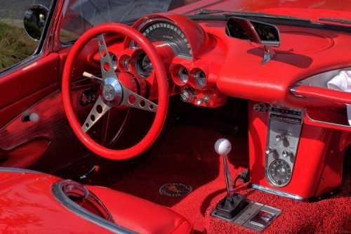 Cruise Indy 2025 (David Grove) Corvette inside