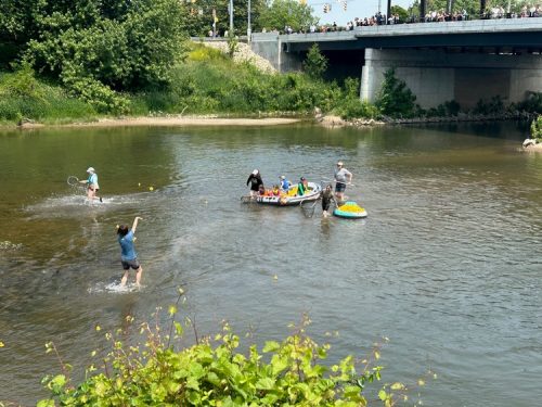 Duck Race 2025_wrangler action shot