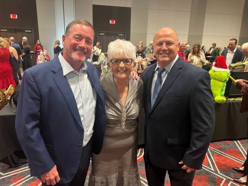 Festival of Trees 2025_Chuck, Nancy, Mike