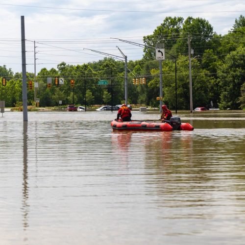 Fishers firefighters rescued (5)