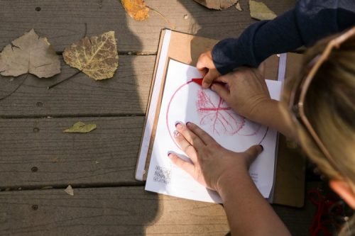 HSE first graders at Ritchey Woods (01)
