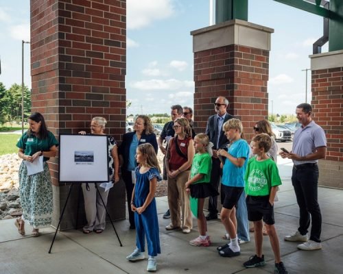 MCES Ribbon Cutting Picture Signing