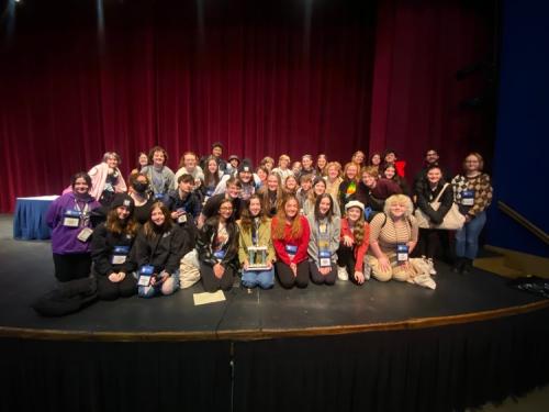 NHS theatre at Thespian Conference-Advanced Acting Class