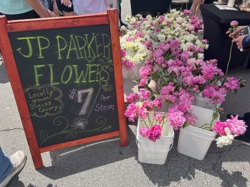 Peony Fest 2025_JP Parker Flowers Sign
