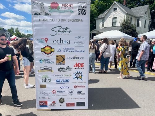 Peony Fest 2025_Peony Sponsor sign