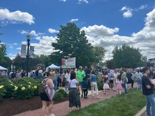 Peony Fest 2025_Peony fest sign wideshot