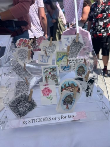 Peony Fest 2025_Sticker art