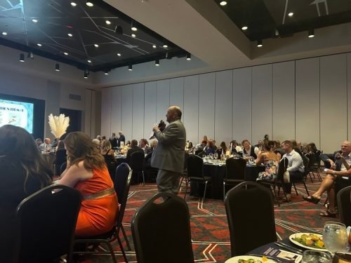 Prevail Gala 2025_auctioneer-Gary Deakyne 2