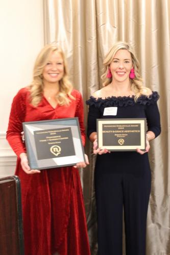 Rising Star of the Year: Providence Home  Garden (Christy Kempson) and Beauty & Grace Aesthetics (Amy Julian-Resner)