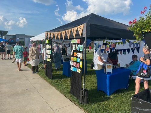 Spark Fishers Car  Art 2025_art booth 3