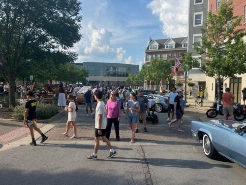 Spark Fishers Car  Art 2025_crowd and cars 2