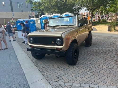 Spark Fishers Car  Art 2025_gold car