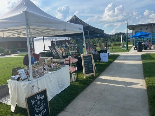 Spark Fishers Car  Art 2025_natural skincare booth