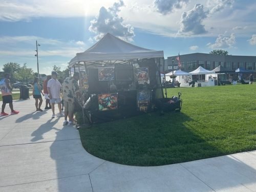 Spark Fishers Car  Art 2025_paintings