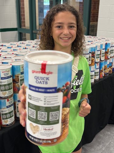 WMS JNHS Giving Away Back To School Gift