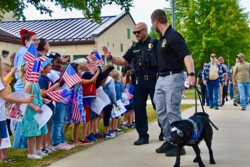 White River Elementary-High Five for Heroes (2)