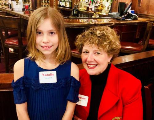 Congresswoman Susan Brooks and Natalie Shepard of Carmel, 9.