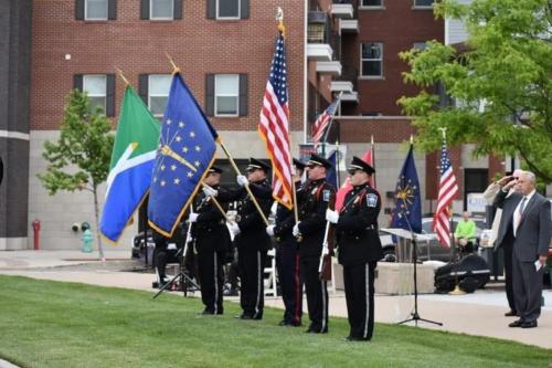 Gold Star Police Color Guard