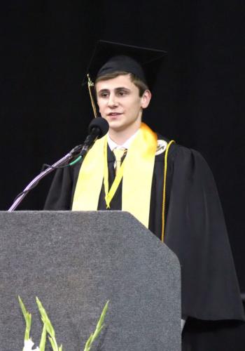 NHS Valedictorian Alec Anderson