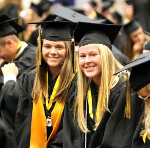 Twins Sophie (left) and Amanda Carmosino