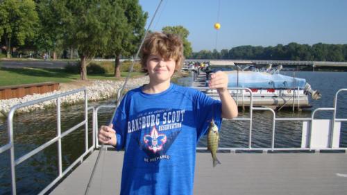 Will Atwell and his bluegill (1)